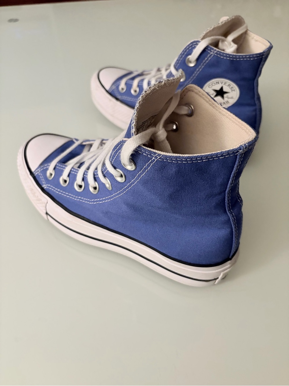 Converse Chuck Taylor All Star Lift Platform High 'Blue Flame' Sz 6 - Picture 7 of 11